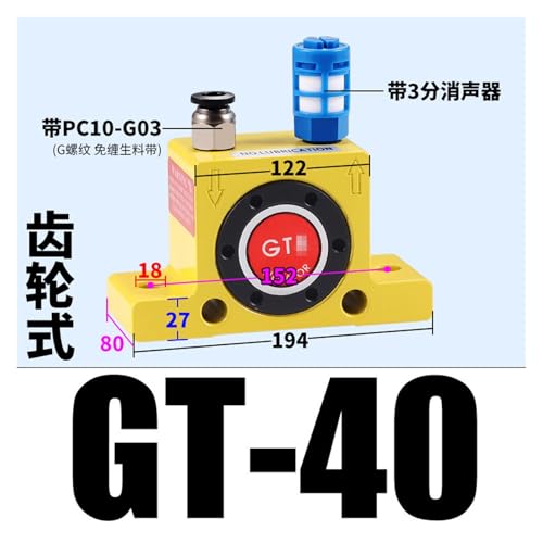 Martillo neumático GT08 para eliminar atascos de material en silos 2