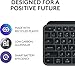 Logitech MX Keys S Wireless Keyboard, Low Profile, Fluid Precise Quiet Typing, Programmable Keys, Backlighting, Bluetooth, USB C Rechargeable, for Windows PC, Linux, Chrome, Mac - Graphite