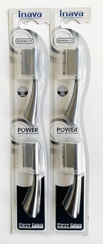 Inava Recharge Hybrid noire lot de 2 brossettes souples