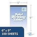 Roaring Spring Paper Products Writing Tablet, 6 x 9 Inches, 100 Sheets, Wide, White (ROA63046)