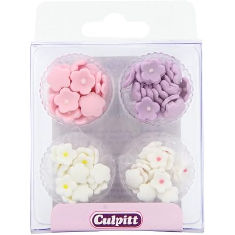 Culpitt Assorted Mini Flower Cake Decorations Cover