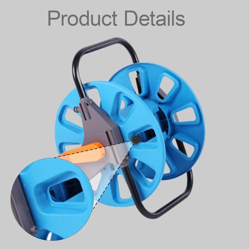 Support de rangement pour tuyau robuste avec dévidoir portable longue durée
