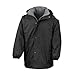 Produktbild Result StormDri 4,000 Herren Fleecejacke, winddicht, wasserfest (XL) (Schwarz/Grau)