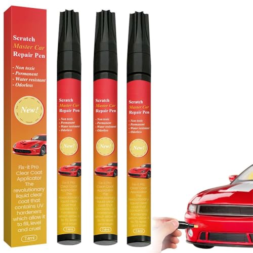 Penna Magica per Tutte Le Automobili, Penna Magica per Eliminare I Graffi di Auto, Penna di ritocco di Vernice resistente alle intemperie, Penna Anti-Graffio di Auto (3)