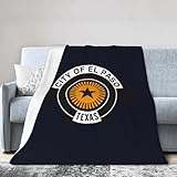 Flag of El Paso Texas Blankets 50'x40' Throw Blanket Anti-Pilling Soft Beds Women Men Sofa Blankets Warm Home Blankets
