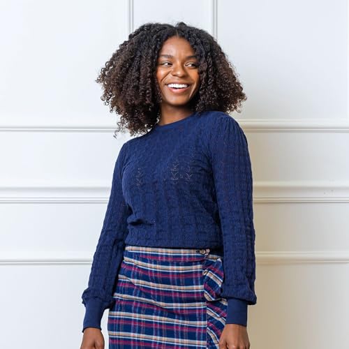 Image of Hope & Henry Women's Classic Long Sleeve Pullover Sweater