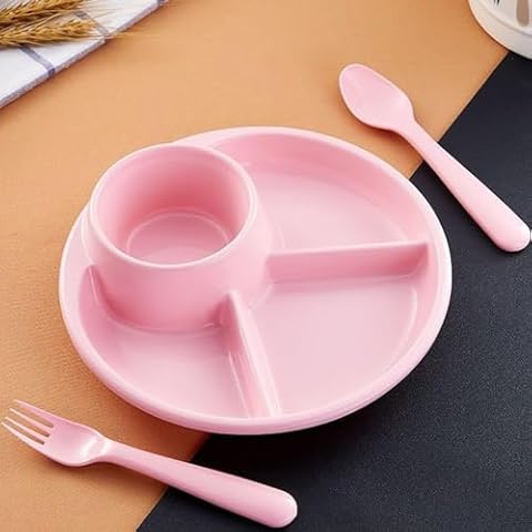 BBTISG 3 Compartment Dinner Plates for All Cover