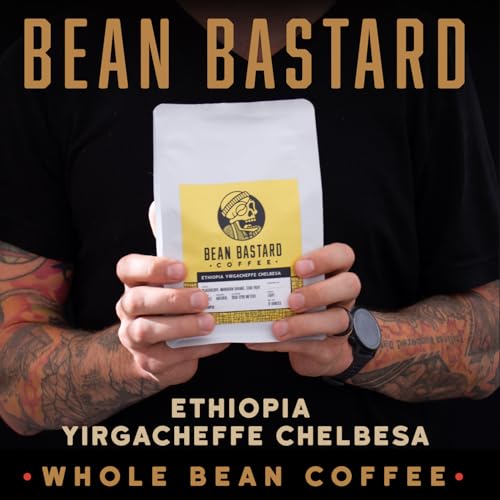 Bean Bastard Ethiopia Chelbesa Café en Grano Tostado Ligero 12oz miniatura 2
