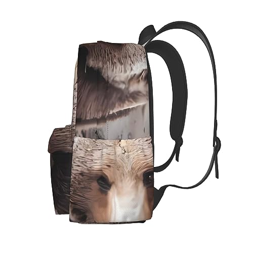 Sac à dos imperméable léger grand format pour filles et garçons - 3
