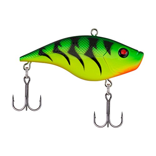 Berkley Warpig Fishing Lure, Firetiger, 1/2 oz, 3in | 8cm Crankbaits, Lipless Sinking Bait Features Aggressive Action with Maximum Sound and Vibration
