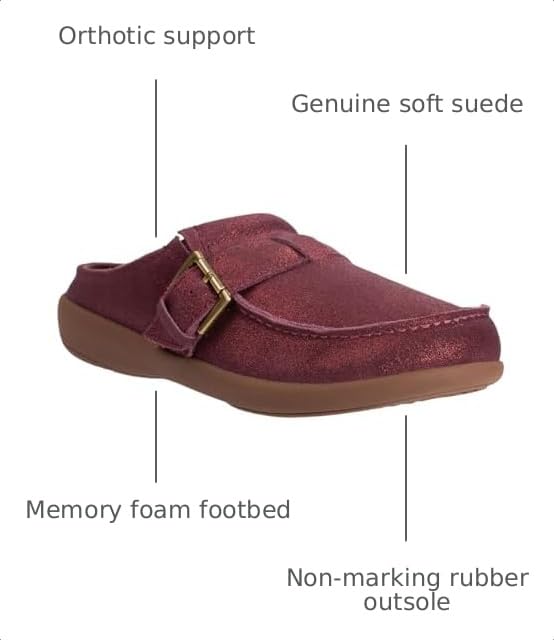 REVITALIGN Women's Siesta Sterling Slide, Port Shimmer, 9 by REVITALIGN - Used condition - Image 3
