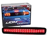 iJDMTOY Smoked Lens LED 3rd Brake Light Compatible With 2005-2009 Ford Mustang, Powered by 16 Super Bright Red LED Emitters