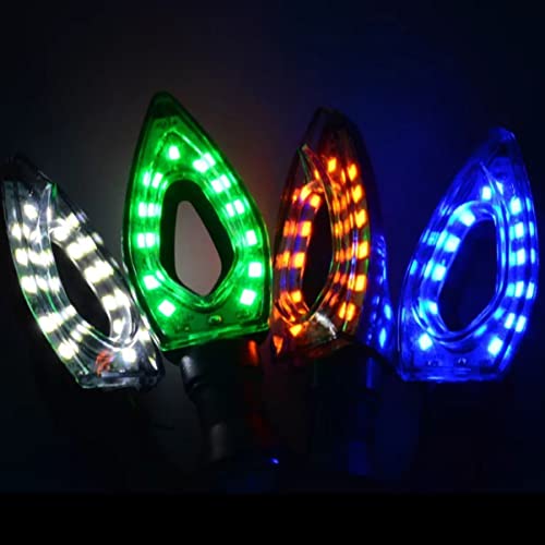 LABRIMP 2 Peças Luzes De Marcação Laterais De Sinal De Motocicleta Luzes Diurnas Luz De Nevoeiro De