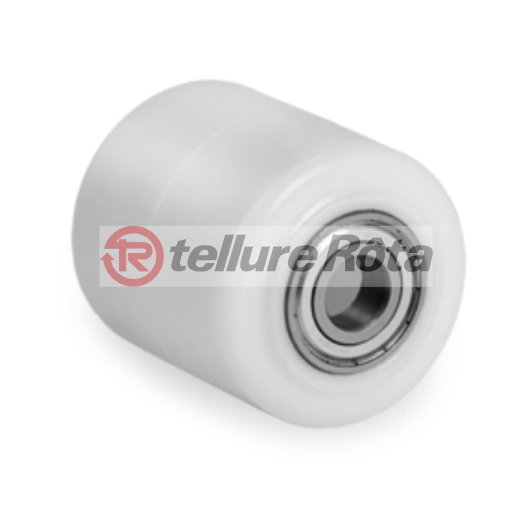 Rullo Per Transpallet In Poliuretano TELLURE ROTA - Foro 20mm, Dimensioni 80x60mm - Foto 11