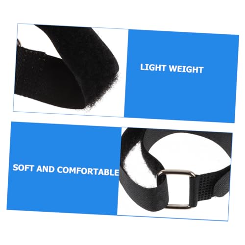 Sangles de jambe ajustables pour éviter le glissement des protections - 4