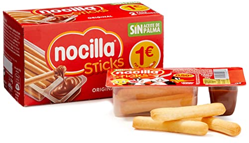 Sticks con crema de cacao con avellanas Nocilla caja 60 g