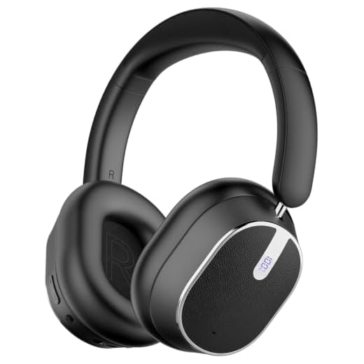 Hybrid Active Noise Cancelling Bluetooth Headphones Wireless Headphones