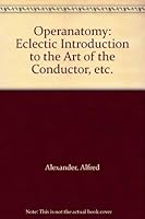 Operanatomy 0875970915 Book Cover