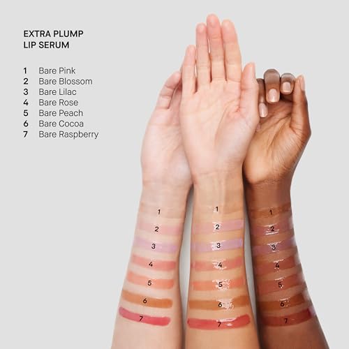 Bobbi Brown Extra Plump Lip Serum | Hydrating, Conditioning, Lip-Plumping Serum | With Botanical Oils & Hyaluronic Acid, 0.2 Fl Oz, Bare Pink