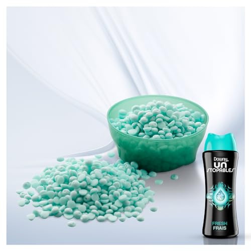 Image of Downy Unstopables In Wash Scent Booster Beads, Fresh Scent, 13.2 oz, Laundry Beads for odor Protection, Downy Scent Booster Beads, Laundry Scent Boosters