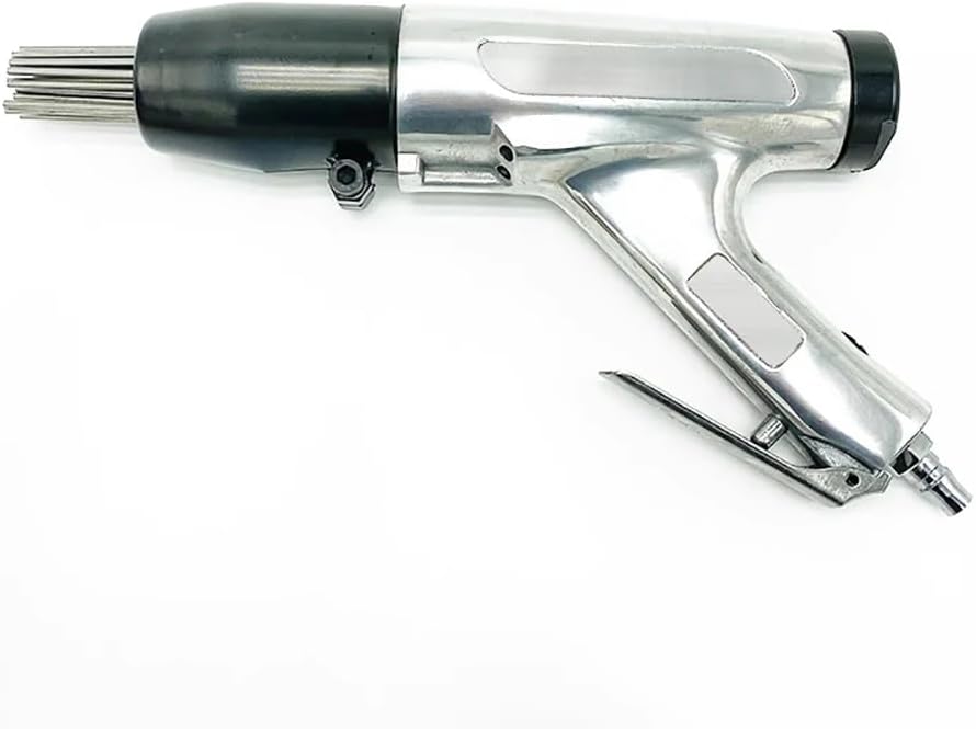 Pneumatic Rust Remover Gun, Air-Powered Needle Descaler - Efficient Paint/Welding Slag/Coatings Removal Tools