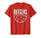 Rutgers University Scarlet Knights Volleyball Arch T-Shirt