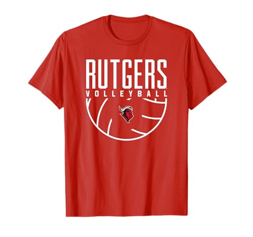 Rutgers University Scarlet Knights Volleyball Arch T-Shirt