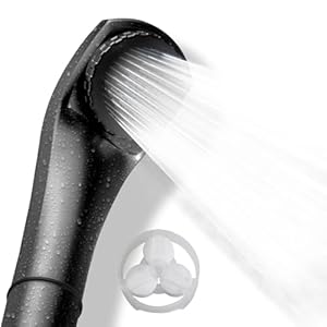 【最大100%塩素除去｜超軽量120g】 ピュアブルゼロ 上位モデル 日本製 シャワーヘッド マイクロバブル 節水 保湿 スキンケア すべてのパーツが日本製 オーラテック (チタンブラック)" 
