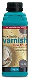 Polyvine - Wax Finish Varnish - Black - 500ML