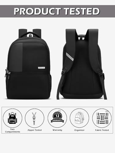 Image of Lavie Sport 31L Alpha | 19 Inch | Fits Upto 15 Inch Laptop Backpack | Laptop Compatiable | College Bag | For Men & Women