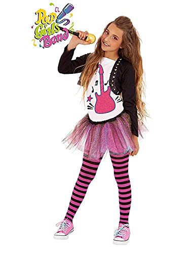 DISBACANAL Mädchen Chanel Rockerin Kostüm - 5-7 Jah