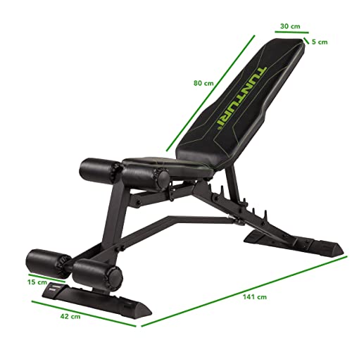 Tunturi UB80 Fitnessbank - Halterbank - Trainingsbank - Buikspierbank - Verstelbaar - Image 6