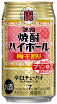 【2015年3月10日発売】タカラ 焼酎ハイボール 梅干割り 350ml 24本(1ケース)