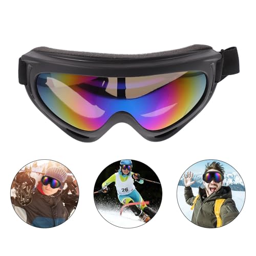 KESYOO Gafas de Ciclismo y Esquí para Exteriores a Prueba de Viento, Unisex, Lentes Multicolor, Diseño Ligero y Resistente para Deportes al Aire Libre como Montar y Senderismo - imagen 8