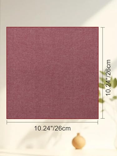 Image of Mantieqingway Cotton Handkerchiefs for Men Solid Color Pocket Square for Suit Formal Wedding Church