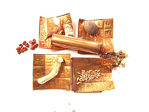 Mahasidha Bisa Kavach amulette en gemme pour calmer l'esprit agité