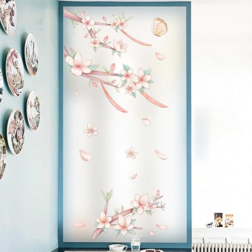 Film de ventana opaco 11.81"x78.74" PVC multicolor miniatura 1