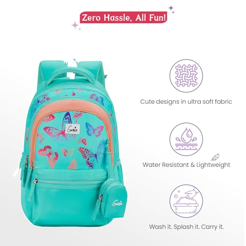 Image of Genie Backpack for Women & Girls (27L) | Trendy Casual & College Casual Backpack | Multi-Compartment, Water Resistant