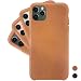 LONLI Basic | New Generation iPhone Eco-Friendly PU Leather Case (Caramel Basic, iPhone 11 Pro Max)