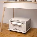 Grand espace de rangement : peut accueillir imprimantes, fax, lecteurs CD, etc.