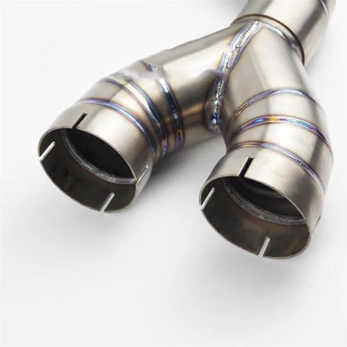 Échappement moto S1000RR 2010-2016 tube adaptateur en alliage de titane robuste