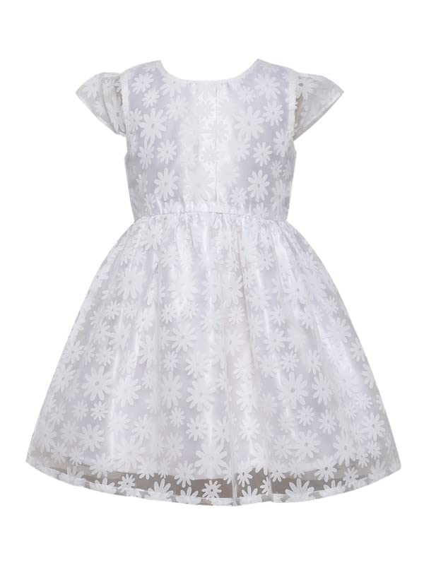 Image of Funshine Girls Spring Summer Casual Dress for Kids | Soft Breathable Comfortable Everyday Wear for Play School Outings Birthday Parties & Family Occasions | Stylish Lightweight Trendy Outfit