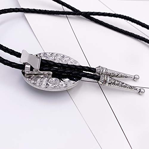 LAXPICOL American Vintage Cool Novelty Oval Luminous Stone 3D Scorpion Animal Bolo Tie For Men - Thumbnail 5