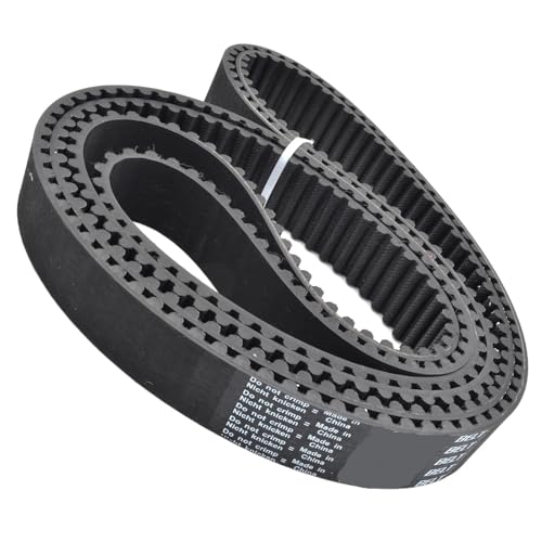 Courroie de distribution HTD 8M 1280 mm en caoutchouc pour poulie crantee de ponceuse - 2