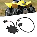 Zilimontt Für ATV-Zündkasten-Ersatz für Quadsport LTZ50 / LTZ90 (2006-2022), für CDI-Box mit verbessertem Kühlkörper & Laden, direkt passend, keine Montage