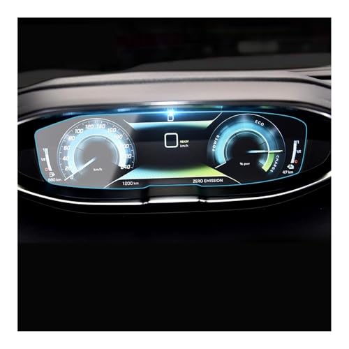 Film de protection en TPU anti-poussière pour tableau de bord Peugeot 3008 5008 2016-2023