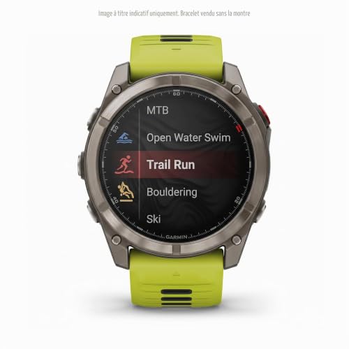 Bracelet de montre silicone Garmin QuickFit® - vue 6