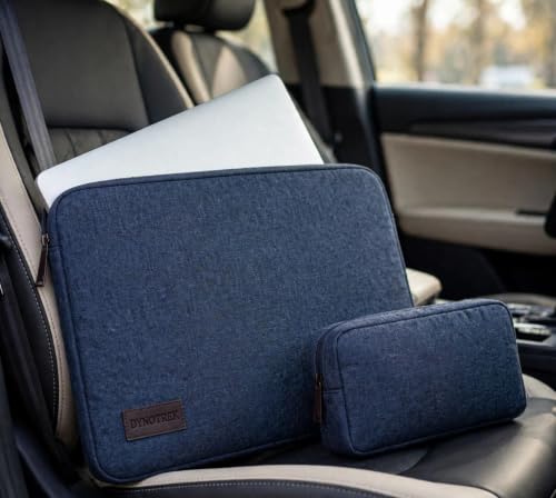 Image of Dynotrek Grade 11.6 12.9 inch Tablet Laptop Sleeve Case, (Denim Blue)