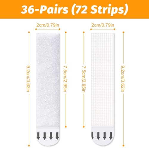 Miniatura 2 de Hanyousheng - Puntos De Pegamento Para Globos 600 Unidades, Adhesivo Invisible De Doble Cara, Para Decoración De Navidad, Boda, Fiesta De Cumpleaños, Con Bolsa De Almacenamiento 6 Rollos