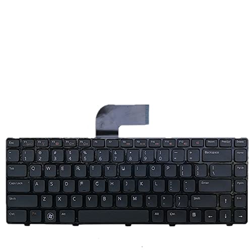 Clavier Dell Vostro 1550 noir US pour remplacer une pièce usée d'ordinateur portable